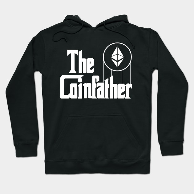 The Coinfather Funny Crypto Hodl BTC Blockchain Etherum Hoodie by Riffize